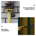 thumbnail image 3 of KONTONTY 4Pcs Vibration Reduction Mounting Damper Galvanized Steel Hanger, 3 of 8