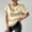 Womens Tops Plus Size Spring-Gold, variant on Homenesgenics Womens Tops Plus Size Spring Casual Fashion Solid Color Short Sleeve Round Neck Satin Top /Shirt Green M