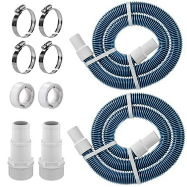 chengsi 1.5 Inch 5 Foot Pool Filter Pump Hose Kit for Above Ground Pool Vacuum Skimmer