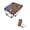 Khaki, variant on Ergonomic Outdoor Moons Chair With Antislip Feet Lightweigt Foldable Seat Travel Fishing Chair for Garden