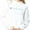White, variant on Champion Women's Reverse Weave Hoodie, Script Logo, Oxford Gray-Y07781, X-Large