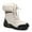 Beige, variant on Tanleewa Snow Boots for Women Fashion Mid-Calf Winter Boots 6.5 Female