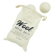 Better Homes & Gardens Wool Dryer Balls, Natural, High-Quality New Zealand Wool, 6‑Count