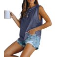 thumbnail image 2 of Sherrylily Summer Women Sleeveless Tank Top Loose Fit Casual Crew Neck T Shirts, 2 of 5