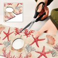 thumbnail image 6 of Yayeee Faucet Mat for Kitchen Sink 30" Diatomite Long Splash Guard Pad, Beige Starfish, 6 of 7