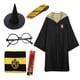 thumbnail image 2 of Juego de 6 piezas Potter Cosplay Durable Harry Outfits Negro para adulto (L) Ndcxsfigh libre de BPA, 2 of 8