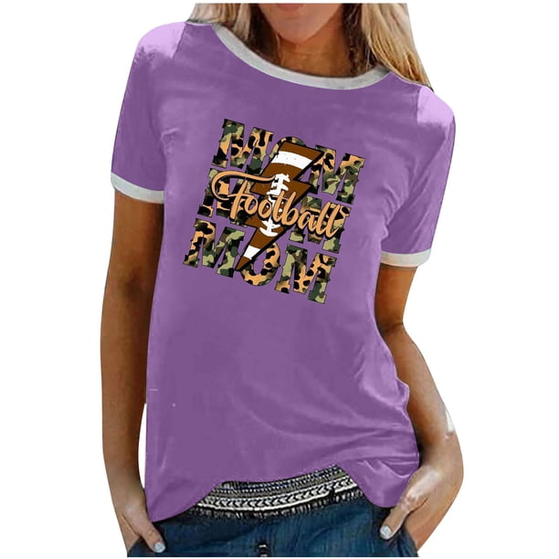 Elegante blusa de manga corta con cuello redondo y manga abullonada para mujer OAVQHLG3B Store lin121212