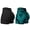 B-Black+Blue Green Tie Dye, variant on Women Gym Shorts Workout Biker Shorts Yoga Booty Shorts Scrunch Butt Lifting Seamless Shorts