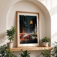 thumbnail image 4 of Main Street, Houston 03 - Houston Texas Photography City Nightlife Skyline Architecture Street Photography Neon Sign Oak Framed Wall Art Print 5 x 7 inches, 4 of 59