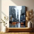 thumbnail image 6 of Times Square Abstract Canvas Print Wall Art for Living Room Bedroom Office Hotel Lobby, 6 of 8