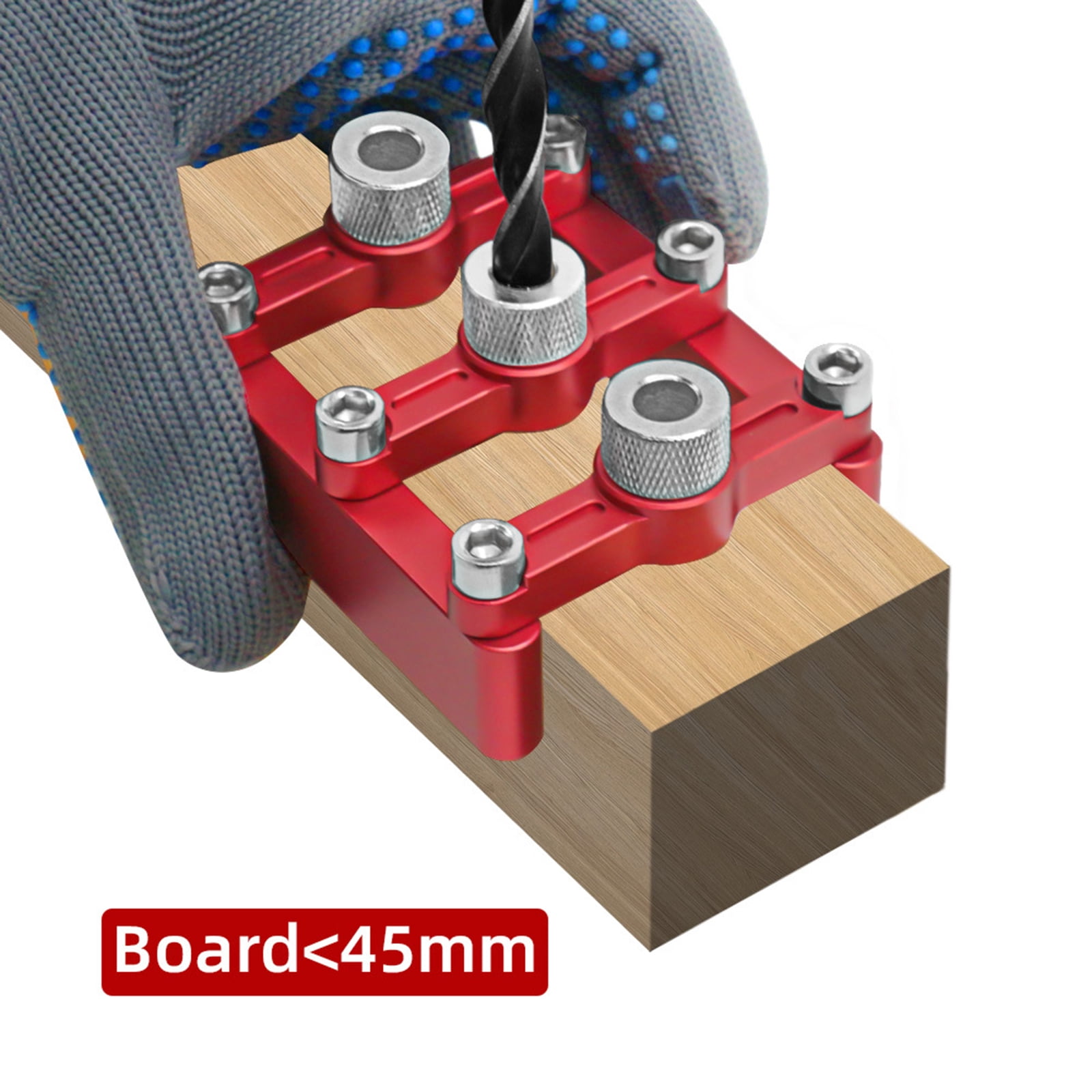 Centering Dowelling Jig Woodworking Joinery Hole Drill Guide Dowel Hole Positioner Locator 2-10mm Drill Sleeve
