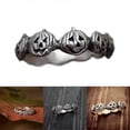thumbnail image 2 of Anillo de calabaza de Halloween, estilo vintage, anillo de calabaza para la cabeza, anillo para el dedo, joyería unisex, varios tamaños disponibles, 7, 2 of 4