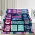 thumbnail image 2 of LHSHID Granddaughter Gifts from Grandma Granddaughter Blanket Gifts for Granddaughter Birthday Gifts for Granddaughter Granddaughter Gifts from Nana to My Granddaughter Throw Blanket 60"x80", 2 of 7
