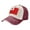 Dark Red, variant on Men Women Tonga Flag Distressed Twill Cotton Baseball Cap Vintage Adjustable Dad Hat