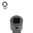 thumbnail image 4 of Uxcell 1/4" x 3/8"  Female to Male Drive (F) x (M) Socket Adapter Chrome Steel Black 1Pc, 4 of 5