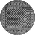 thumbnail image 1 of Ahgly Company Indoor Round Southwestern Gray Country Area Rugs, 3' Round, 1 of 1