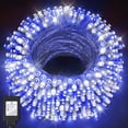thumbnail image 1 of Cadena de luces KNONEW 500 LED, 60 m, azul y blanca, resistente al agua, 1 of 7