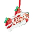 thumbnail image 4 of 2.00in Family Of 3 Ornament, Polyresin, Personalize It Dyi Project Gift OR597-3, 4 of 5