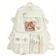 thumbnail image 1 of Mochila De Viaje Para Mujer, Bolso Para Estudiantes Con Varios Bolsillos Y Resistente Al Agua, Bolso Transparente Con Gran Capacidad Para Poner Una Computadora Portátil Y Con Refuerzo, Mochila Para Es, 1 of 4