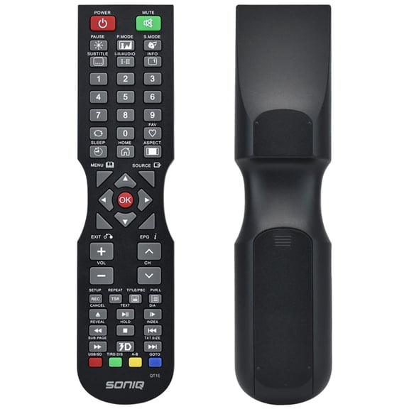 New Replace QT1E For Soniq TV Remote Control QT155 QT166 QT138 E55V13A E55V14B