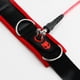 thumbnail image 3 of Cordón de apnea ajustable de acero inoxidable con muñequera de buceo profesional Cuerda de seguridad para deportes subacuáticos Apnea , ROJO Baoblaze Cordón de apnea, 3 of 7