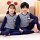 thumbnail image 1 of Pijamas para niños y niñas, ropa de dormir para niños de 6, 8, 10 y 12 años, 100% algodón, con dibujos de animales, pijamas de manga larga para Navidad, 1 of 4