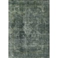 thumbnail image 1 of Ahgly Company Indoor Rectangle Mid-Century Modern Blue Moss Green Oriental Area Rugs, 3' x 5', 1 of 6