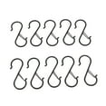 thumbnail image 4 of Hanging Hooks, Iron Wide Application S Shaped Hook 10Pcs  For Home, 4 of 8