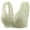 Green, variant on yievot Wirefree Bras for Women Comfortable Daisy Bras for Seniors Front Closure Full Coverage Everyday Comfort Wireless Bras
