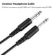 thumbnail image 3 of Cable para auriculares de aviación cubierta exterior de PVC duradera conector GA dual cable de repuesto para auriculares de aviación Plug and Play para auriculares de, 3 of 8