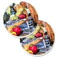 thumbnail image 1 of Barqs & Crabs Set of 2 Cup Holder Car Coaster, 1 of 1