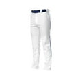 thumbnail image 2 of A4 Mens Pro Style Piped Baggy Baseball Pants XxLarge WhiteRoyal WhiteRoyal XXLarge, 2 of 2