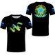 thumbnail image 3 of Camiseta con gráfico de la bandera de Brasil para hombre, ropa con estampado 3D, camiseta de fútbol de Brasil, camisetas de gimnasio, ropa de calle, camisetas de club de fútbol, 3 of 5