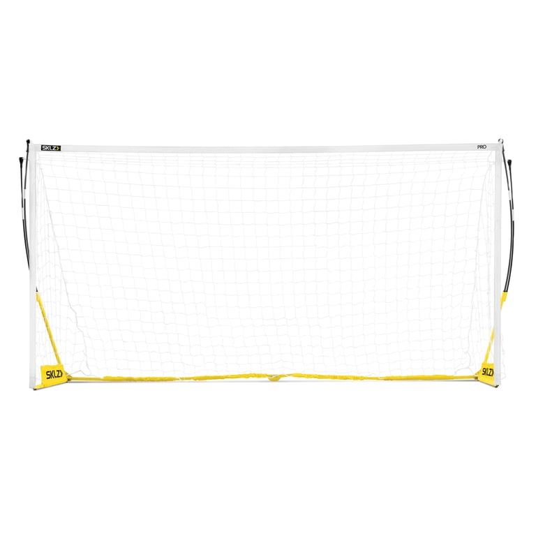 【即日配送】SKLZ(スキルズ)フットサルプロトレーニングゴール約3m×2m SKLZ, Pro Training Soccer Goal, Portable, White Net, 7'x5