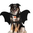thumbnail image 2 of Alas De Murciélago Para Gatos Con Cinta De Fieltro Ajustable Y Campana De Calabaza, Disfraces De Mascotas, Ropa, Decoración De Halloween Para Fiesta De Disfraces Inevent HA037206-00, 2 of 6