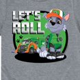 thumbnail image 3 of Paw Patrol - Let's Roll Rocky - Toddler And Youth Short Sleeve Graphic T-Shirt, 3 of 6