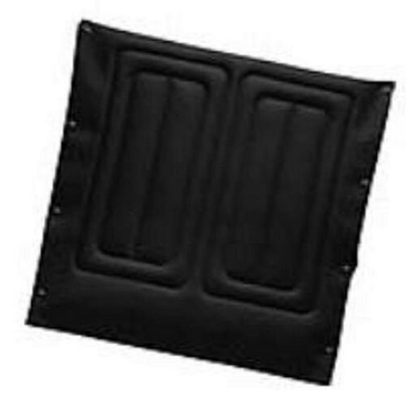 Invacare Seat Upholstery, 18 Inch Wide x 16 Inch Deep, Embossed, Black