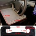 thumbnail image 3 of AMERTEER Steering Wheel Tray for Laptop & Food Car Tray for Steering Wheel Car Trays for Eating, Car Food Trays for Adults Laptop Car Desk Car Seat Travel Tray Table for Driver, 3 of 7