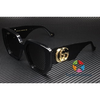 GUCCI GG0713S-006-55 Sunglasses Size 55mm 140mm 21mm black  display picture 2
