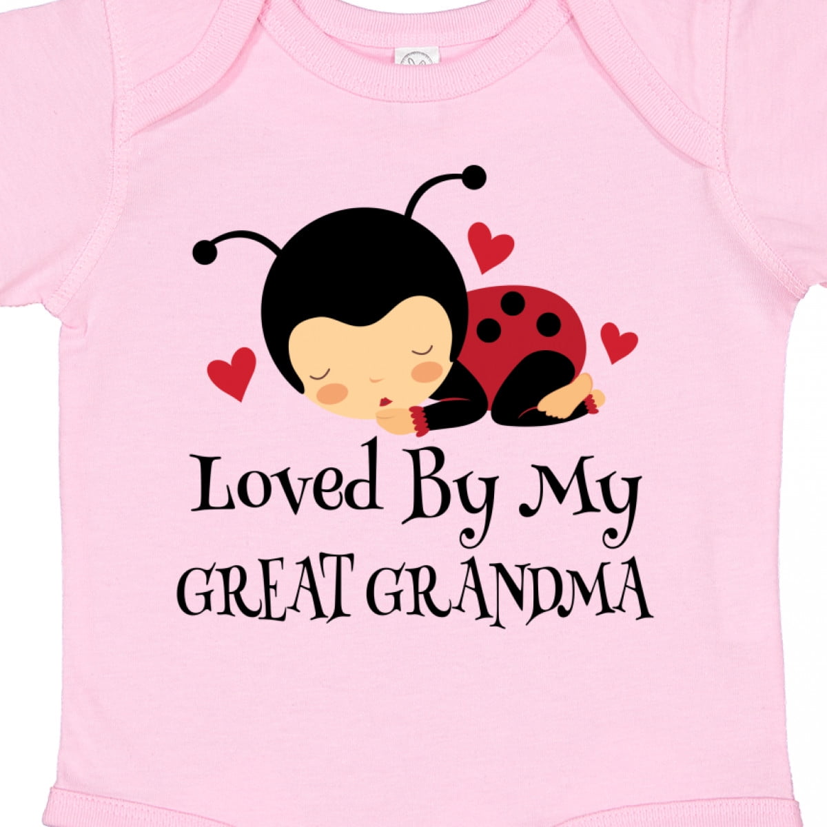 Inktastic Loved by My Great Grandma Girls Baby Bodysuit