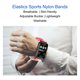 thumbnail image 5 of Correa de Reloj Trenzada Correa de Repuesto Deportiva de Tejido Ajustable Trenzada de Nailon Pulsera de Reloj Trenzada de Nailon Pulsera de Reloj Inteligente para Hombres y ANGGREK Otros, 5 of 8