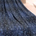 thumbnail image 3 of Dark Blue Christmas Snowflake Pattern Blanket,Comfortable Soft Lamb Wool Throw Blanket,All Season,Warm Lightweight Blankets for Sofa Bed Couch Living Room Chair,60"x80", 3 of 4