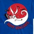 thumbnail image 3 of The Nightmare Before Christmas - Happy Howlidays - Men's Short Sleeve Graphic T-Shirt, 3 of 5