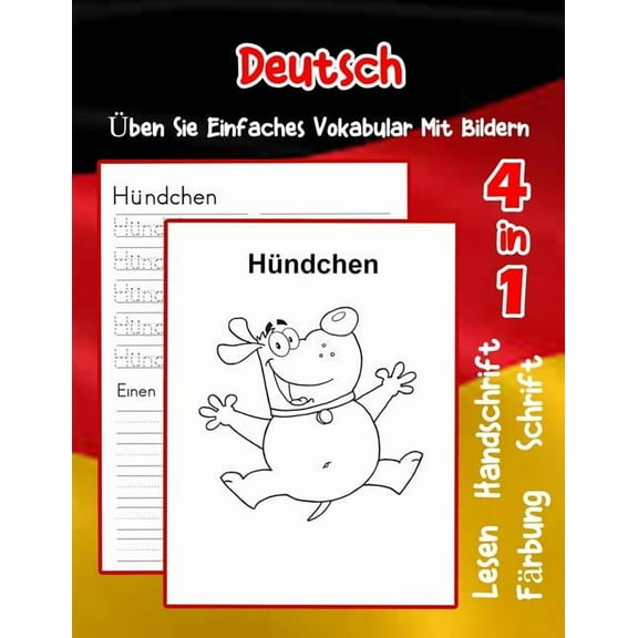 Erweitern Des Deutschen Vokabular Für Anfänger: Deutsch Üben Sie Einfaches Vokabular Mit Bildern : Verbessern Deutsch basis Tiervokabular a1 a2 b1 b2 c1 c2 Buch für Kinder (Series #34) (Paperback)