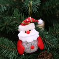 thumbnail image 4 of Fiudx Decoración del hogar Adornos navideños Muñecos de nieve luminosos Luces nocturnas Muñecos de nieve luminosos Adornos para árbol de Navidad Adornos para el hogar Regalos navideños, 4 of 6