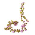 thumbnail image 1 of Billuyoard Guirnalda de flores artificiales de rosas de Navidad de 250CM, decoración de la habitación del hogar de la boda, de jardín, decoración Kits de decoración para fiestas No.11 Billuyoard HA006994-11, 1 of 5