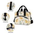 thumbnail image 5 of Lunch Bag Portable Crossbody Meal Bag Cooler Bag Insulated Lunch Bag Food Bag Handheld & Crossbody Design Yellow Cartoon Cute Duckling, 5 of 6