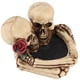 thumbnail image 1 of Regalo ideal Estatuilla en forma de esqueleto Cenicero para fumar Bandeja para cenizas Casa embrujada de moda para Halloween ANGGREK Otros, 1 of 8