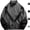 Gray, variant on Men's Color Block Track Jacket Waterproof Lightweight Windproof Shell Coat Full Zip Stand Collar with Pockets for Running Outdoor Sport, Gray, XXL