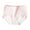 Pink, variant on Women'S Physiological Panties Seamless Mid-Waist Breathable Underwear Beige M